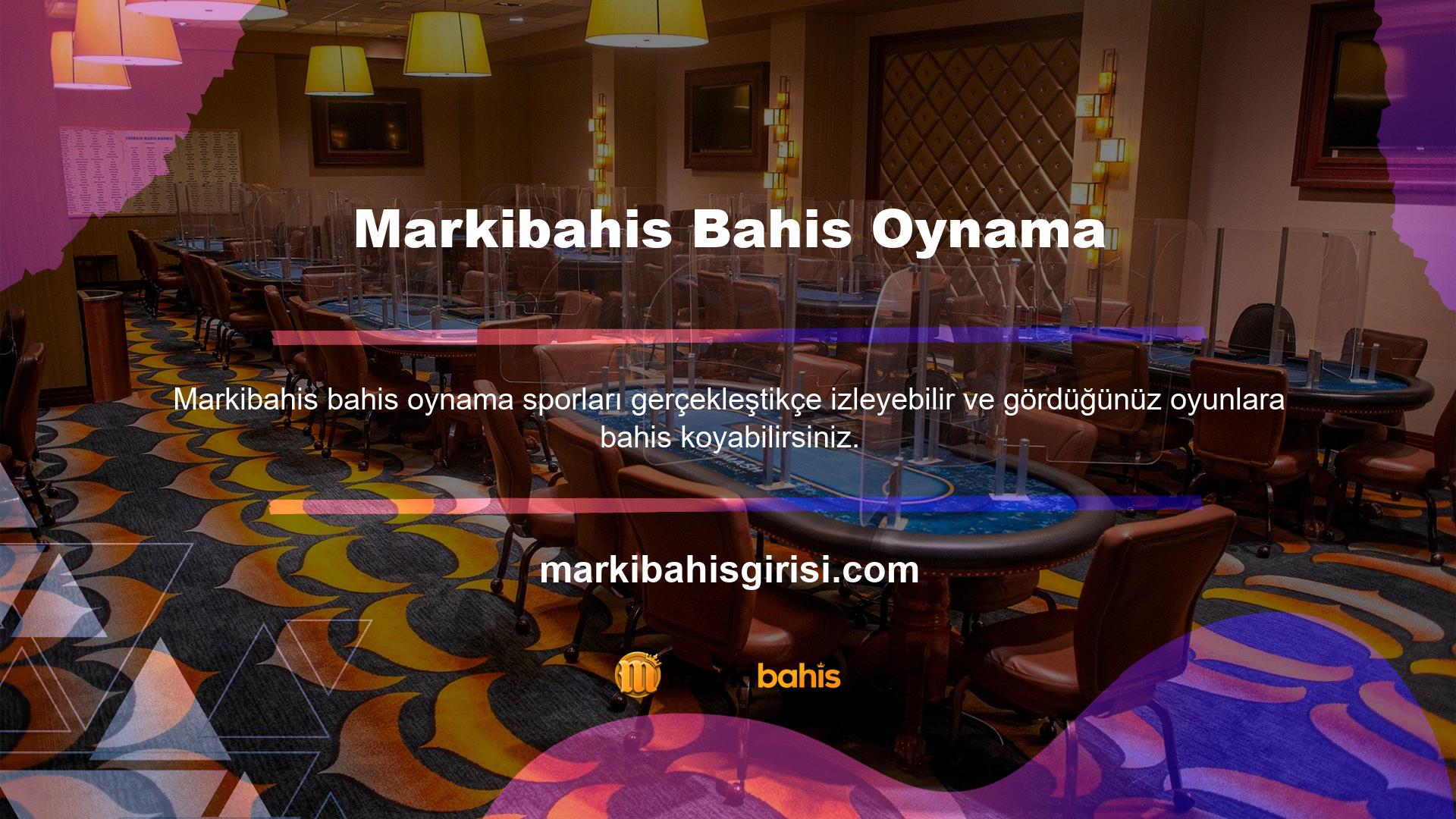 İzlediğiniz maçlarda canlı oynayarak para kazanabilirsiniz